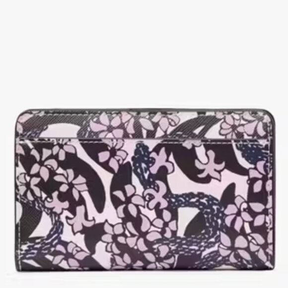 🚨 50% OFF BUNDLES! ENDS 12/7 🚨 NWT Kate Spade Snake Garden Medium Wallet - Picture 2 of 3